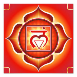 Root Chakra Foto Afdruk