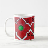 Root Chakra Lotus Flower Koffiemok (Links)
