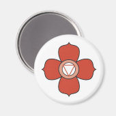 Root Chakra Magnet Magneet (Voorkant / Achterkant)