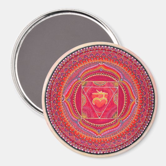Root Chakra Mandala Magnet (Recto/Verso)