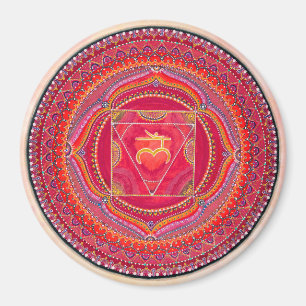 Root Chakra Mandala Magnet Magneet