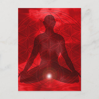 Root Chakra Muladhara Briefkaart