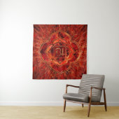 Root chakra - Muladhara Wandkleed (In Situ (horizontaal))