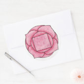 Root Chakra Ronde Sticker (Envelop)