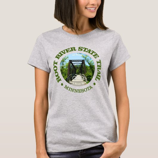 Root River State Trail (fietsen c) T-shirt (Voorkant)