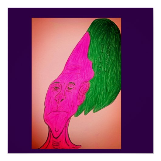 Root Vegetable Character Art Glossy Poster Perfect Poster (Voorkant)