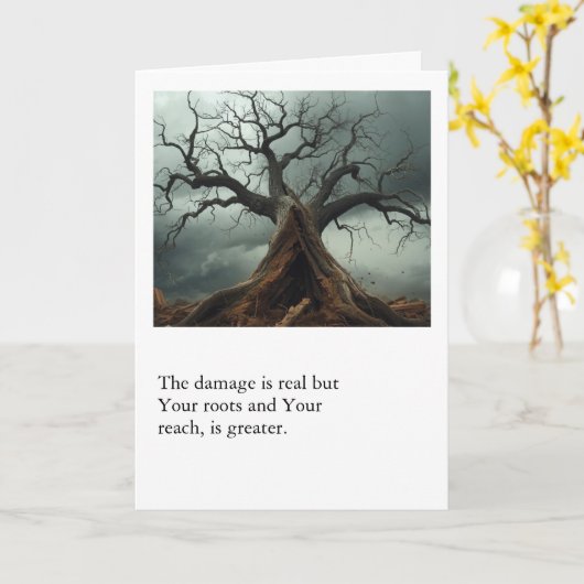 Rooted Beyond the Damage Kaart (Gele Bloem)