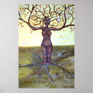 "Rooted" Boom Goddess Art Full Bleed Print