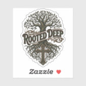 Rooted Deep Sticker (Vel)