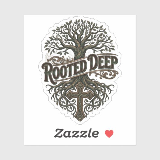 Rooted Deep Sticker (Vel)