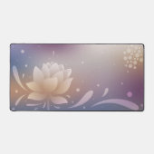 Rooted Elegance with Lotus Desk Mat (Voorkant)