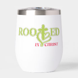 Rooted in Christ Christian Tumbler Gift