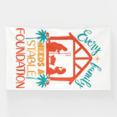 Rooted in the Nativity Spandoek (Horizontaal)