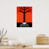 "Rooted"-Poster Poster (Keuken)