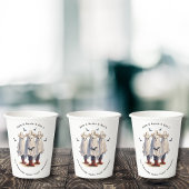 Rootin’ Tootin’ Cowboy Ghosts Western Halloween Papieren Bekers