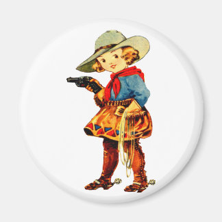 Rootin Tootin' Cowgirl Magnet Magneet
