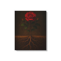 Roots Before Bloom Canvasprint