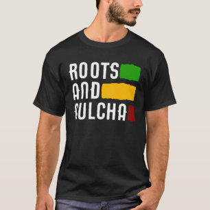Roots en Culcha Rasta kleuren Reggae T-shirt