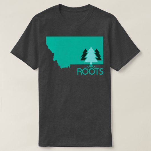 Roots Montana Modern T-shirt (Design voorkant)