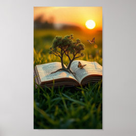 Roots of Imagination - waar verhalen bomen laten g Poster