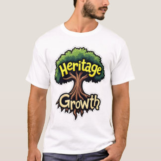 Roots of Resilience: het vieren van zwarte geschie T-shirt