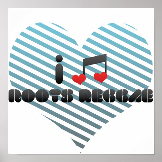 Roots Reggae fan Poster (Voorkant)