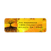 Roots Return Address Labels (Voorkant)