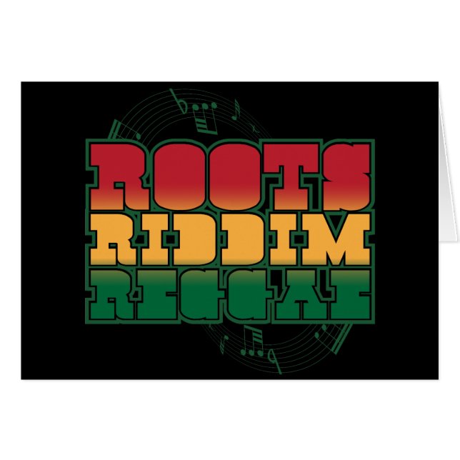 Roots Riddim Reggae (Voorkant Horizontaal)