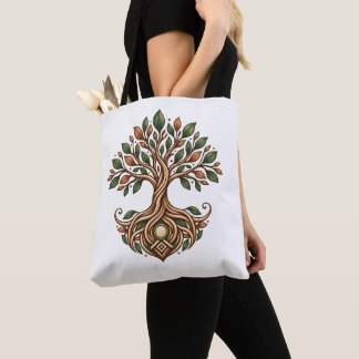 Roots Run Deep Tree of Life Boodschaptas Draagtas