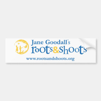 Roots & Shoots Bumpersticker