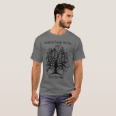 Roots werken diepgaand t-shirt (Voorkant volledig)