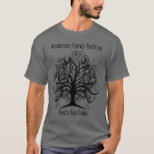 Roots werken diepgaand t-shirt (Voorkant)
