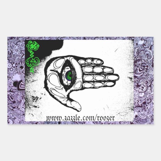 RooZer stickers (Voorkant)