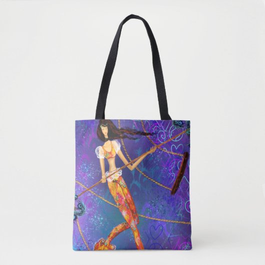 Rope Acrobat Canvas tas (Voorkant)