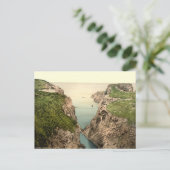 Rope Bridge, Carrick-a-Rede, County Antrim Briefkaart (Staand voorkant)