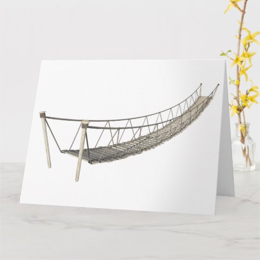 Rope Bridge Kaart (Gele Bloem)