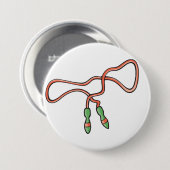 Rope-Button overslaan Ronde Button 7,6 Cm (Voorkant /achterkant)