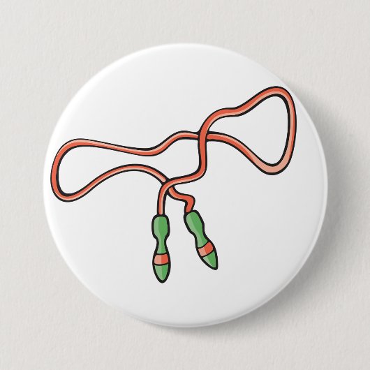 Rope-Button overslaan Ronde Button 7,6 Cm (Voorkant)