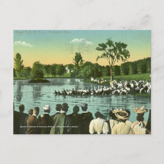 Rope Pull, Campus Pond Briefkaart (Voorkant)