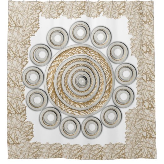 Rope Shower Curtain Douchegordijn (Voorkant)