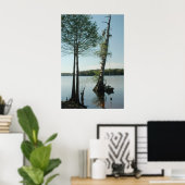 Rope Swing on the Suwannee River Print (Thuiskantoor)