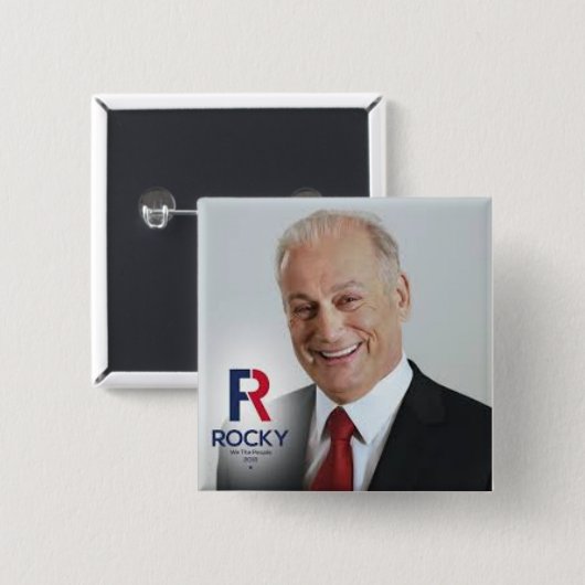 Roque De Le Fuente 2016 Button (Voorkant /achterkant)