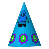 Roquette ! Chapeau de fête (Devant)