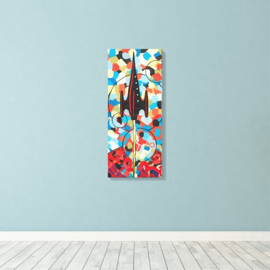 Roquette no 92 - Impression de toile (Insitu (Plancher de Bois))