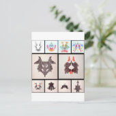 Ror Al Kol. Vijf Briefkaart (Staand voorkant)