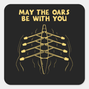 Roroeisport Vierkante Sticker