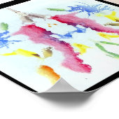 Rors Al Poster van de Acht van de Kleur (Hoek)