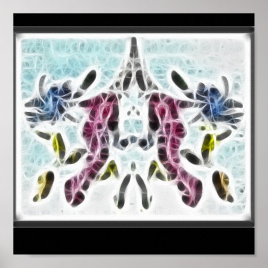 Rors Ten Fractal Poster (Voorkant)