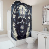 Rorschach abstract 001 douchegordijn (In situ)