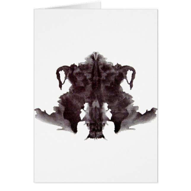 Rorschach Blot 4 (Voorkant)